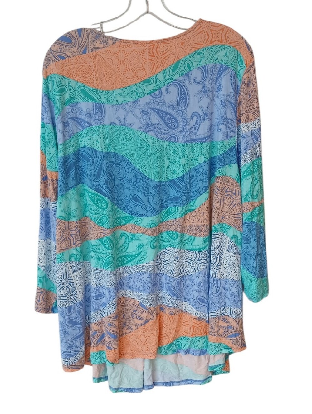 Ruby Rd. Paisley Multi-Color Top Size 3X - Picture 2 of 3
